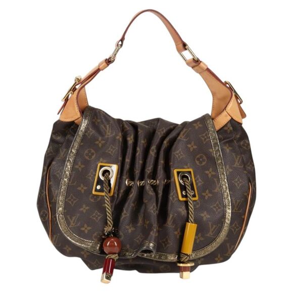 Louis Vuitton Kalahari Brown Canvas Shoulder Bag (Pre-Owned) - Picture 1 of 16